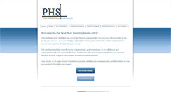 Desktop Screenshot of phs-radiology.com